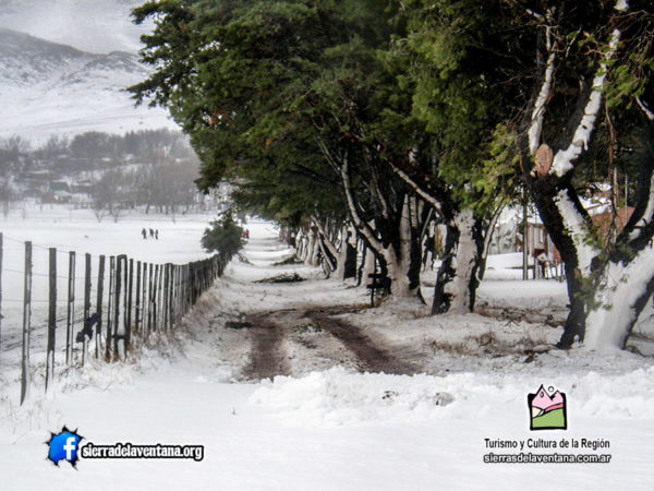 Nevadas en las Sierras de la Ventana