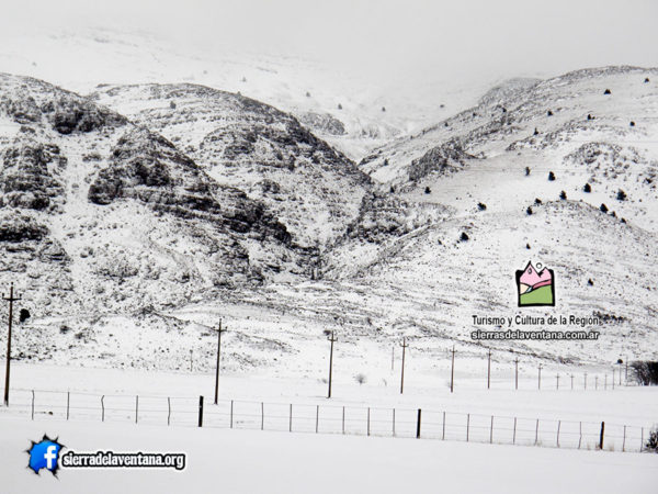 Nevadas en las Sierras de la Ventana