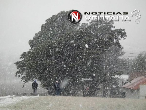 Nevadas en las Sierras de la Ventana