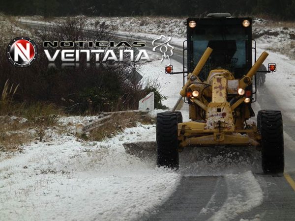 Nevadas en las Sierras de la Ventana