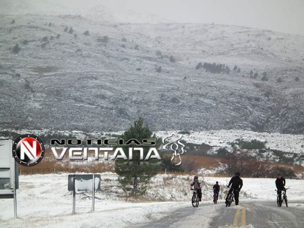 Nevadas en las Sierras de la Ventana