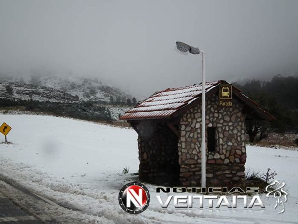 Nevadas en las Sierras de la Ventana