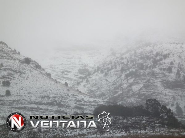 Nevadas en las Sierras de la Ventana