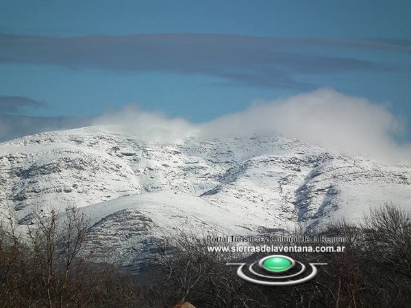 Nevadas en las Sierras de la Ventana