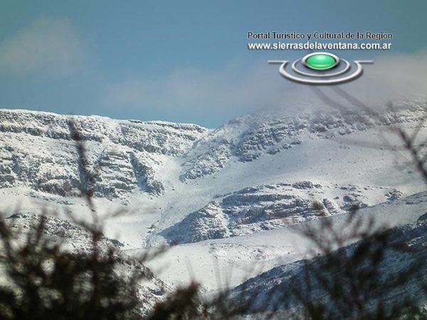 Nevadas en las Sierras de la Ventana