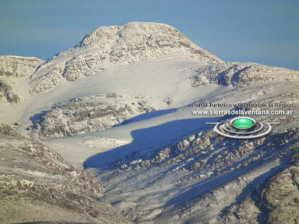 Nevadas en el Cerro Naposta