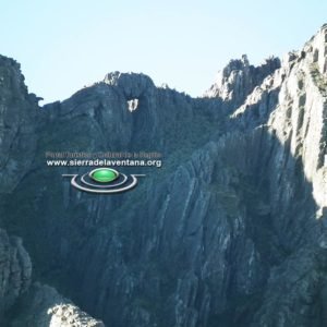 La Ventana o hueco de las Sierra de la Ventana
