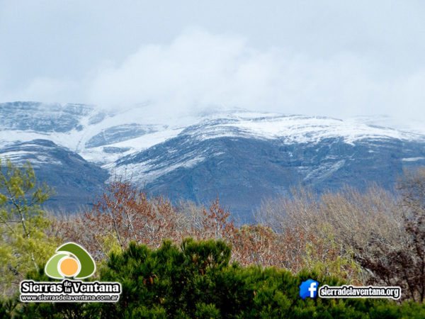 Nevadas en las Sierras de la Ventana