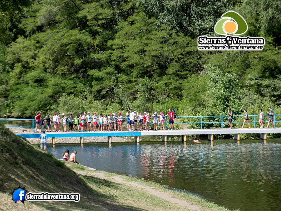 Balneario el dique en Sierra de la Ventana