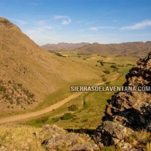 Abra del Hinojo en Sierra de la Ventana