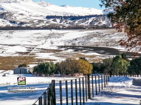 Nevadas en Villa Ventana