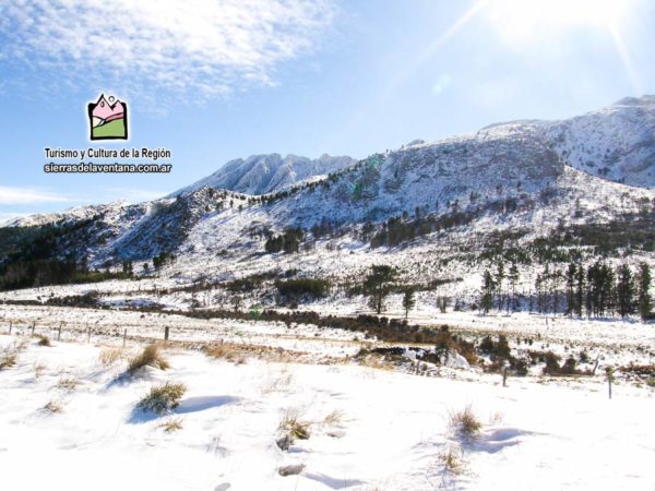 Nevadas en las Sierras de la Ventana