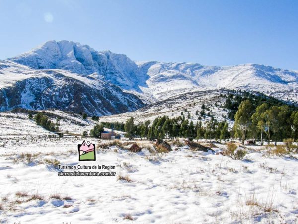 Nevadas en las Sierras de la Ventana