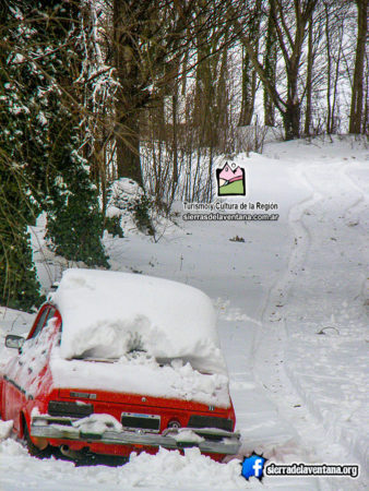 Nevadas en Villa Ventana