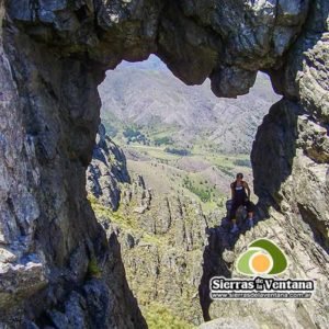 La Ventana o hueco de las Sierra de la Ventana
