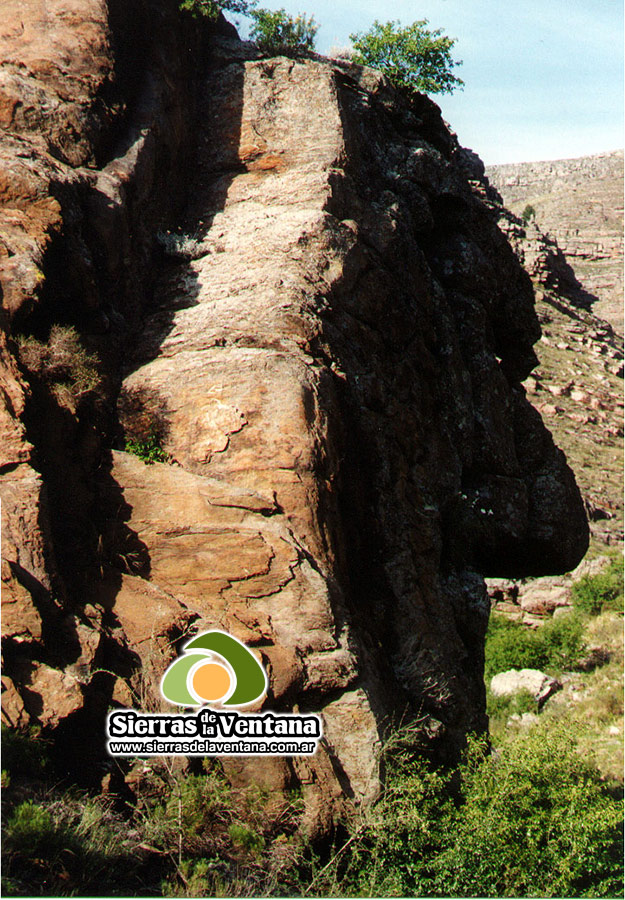 Cabeza del Indio en Villa Ventana