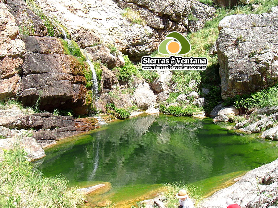 Cascada Grande en la Reserva Sierras Grandes de Sierra de la Ventana