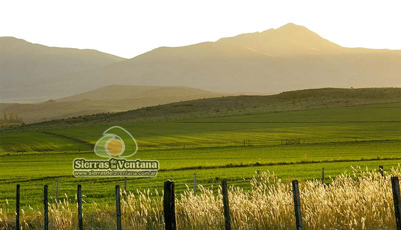 Atardecer en Sierra de la Ventana