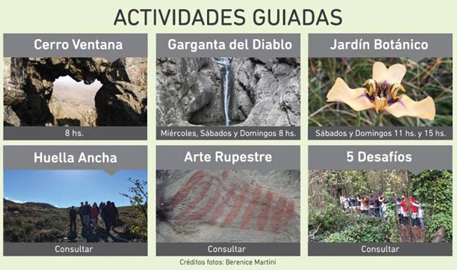 Actividades Guiadas en el Parque Provincial Ernesto Tornquist