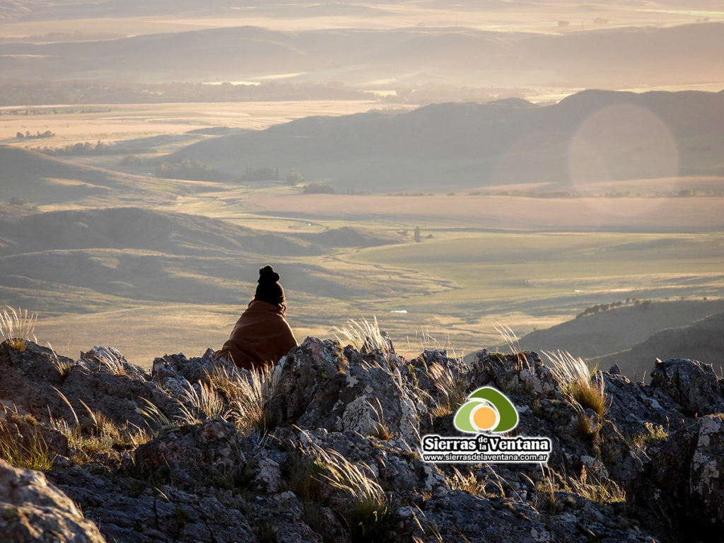 Amanecer sobre el valle del Sauce Grande