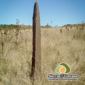 Menhires en Sierra de la Ventana