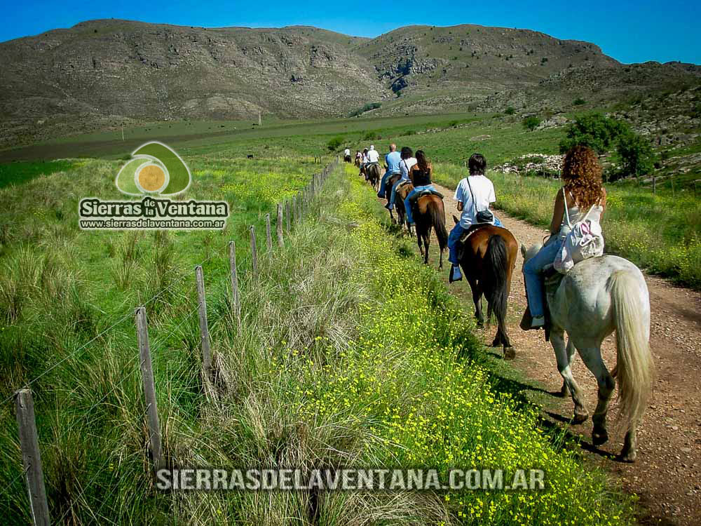 Cabalgatas por las Sierras de la Ventana