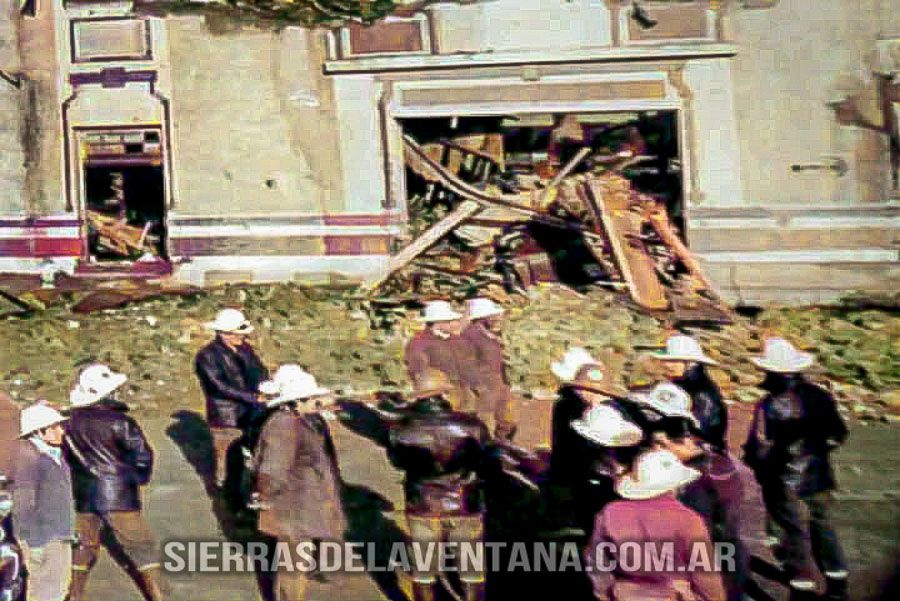 Incendio del Ex Club Hotel de la Ventana