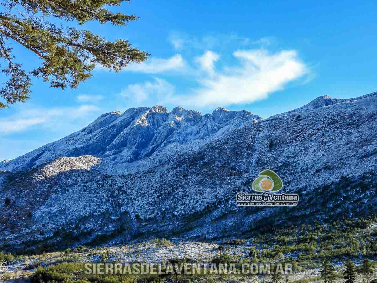 Nevada en Sierra de la Ventana