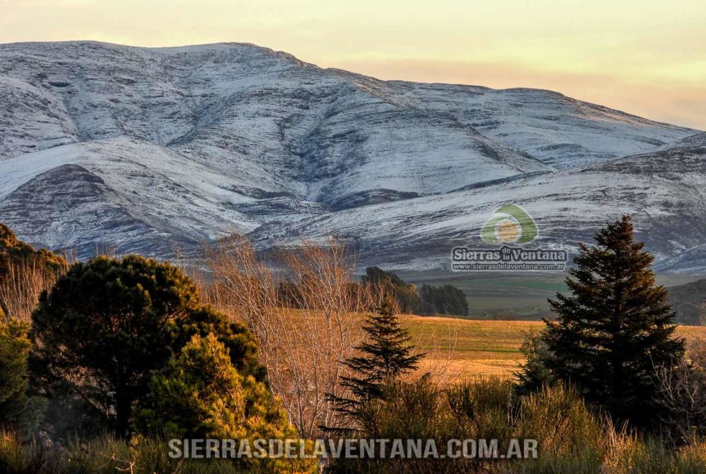 Nevada en Sierra de la Ventana