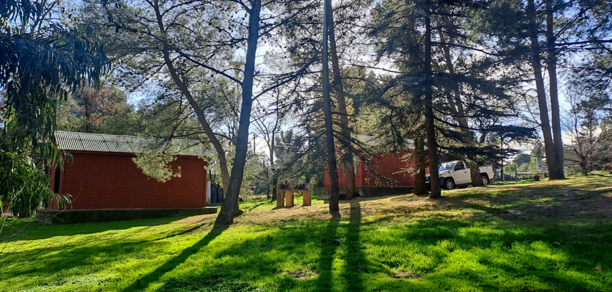 Camping y Cabañas Refugio Mentaña en Villa Serrana La Gruta