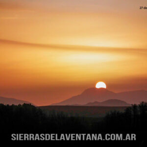 Cenizas del Puyehue en Sierra de la Ventana
