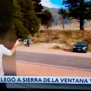 Otra nevada en Sierra de la Ventana