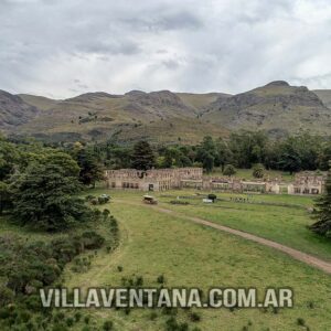 Ruinas del Ex Club Hotel de la Ventana en Villa Ventana