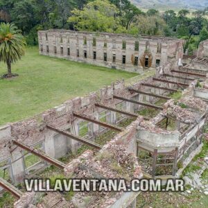 Ruinas del Ex Club Hotel de la Ventana en Villa Ventana