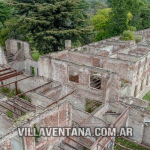 Ruinas del Ex Club Hotel de la Ventana en Villa Ventana