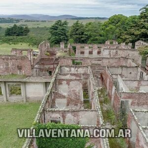 Ruinas del Ex Club Hotel de la Ventana en Villa Ventana