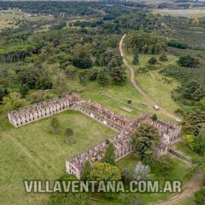 Ruinas del Ex Club Hotel de la Ventana en Villa Ventana