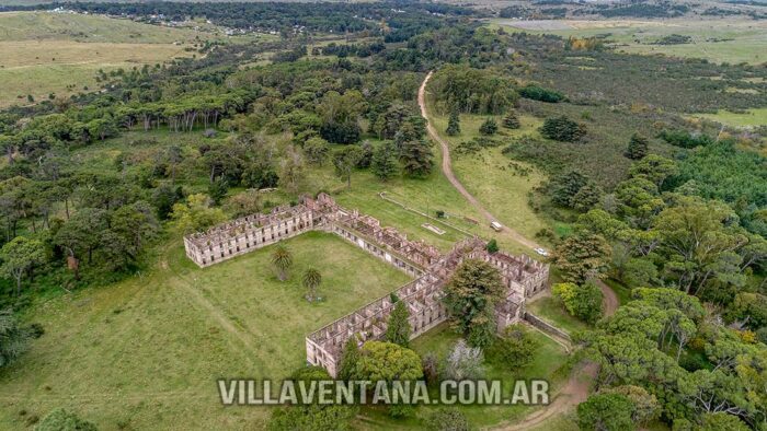 Ruinas del Ex Club Hotel de la Ventana en Villa Ventana