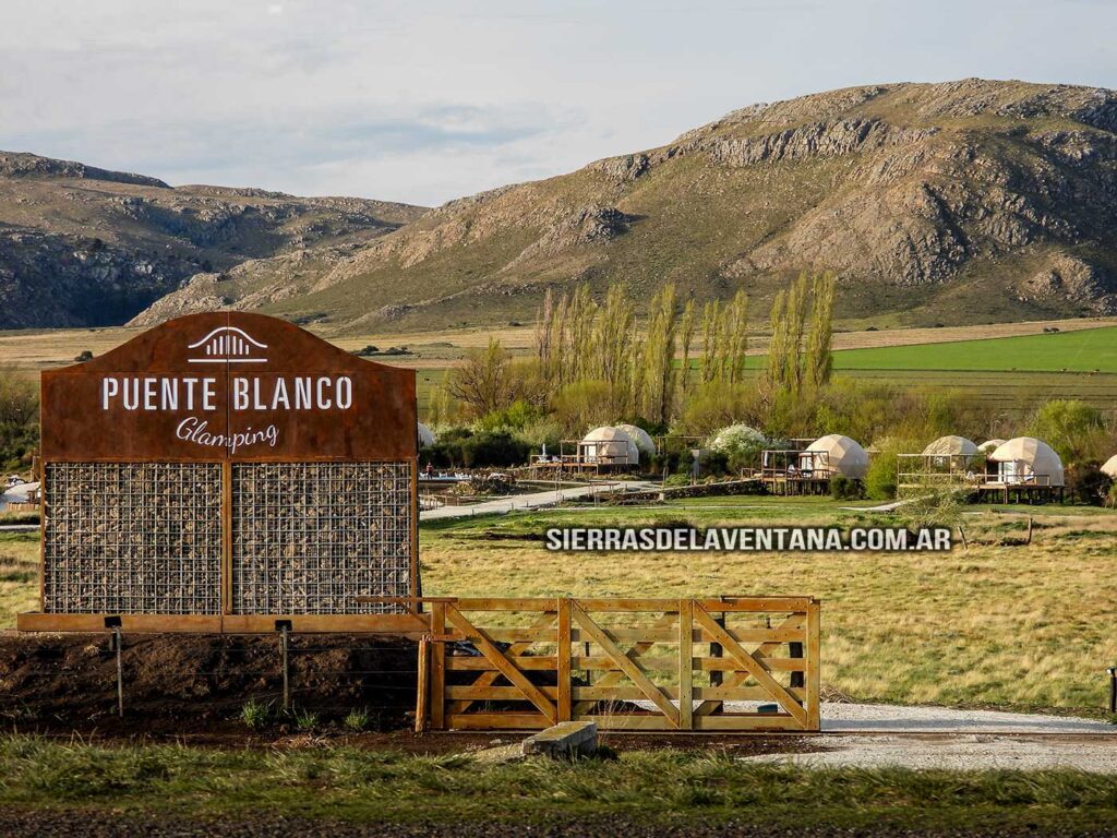 Glamping Puente Blanco en Sierra de la Ventana