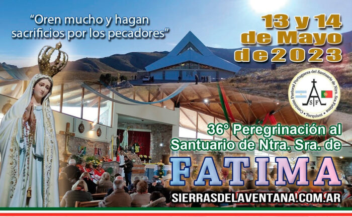 36° Peregrinación al Santuario de la Virgen de Fátima en Villa Serrana La Gruta