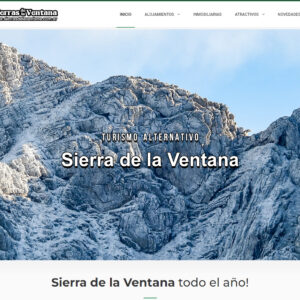 Nevando en Sierra de la Ventana