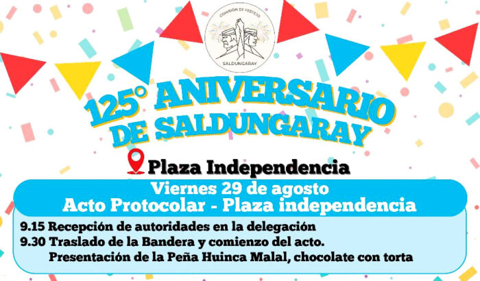 125° Aniversario de Saldungaray