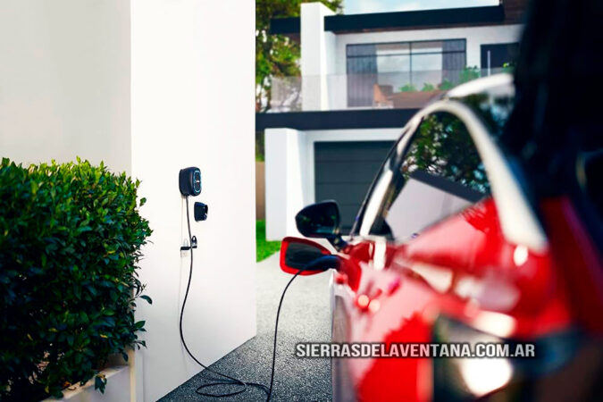 Alojamiento con cargador para vehículo eléctrico o ev friendly