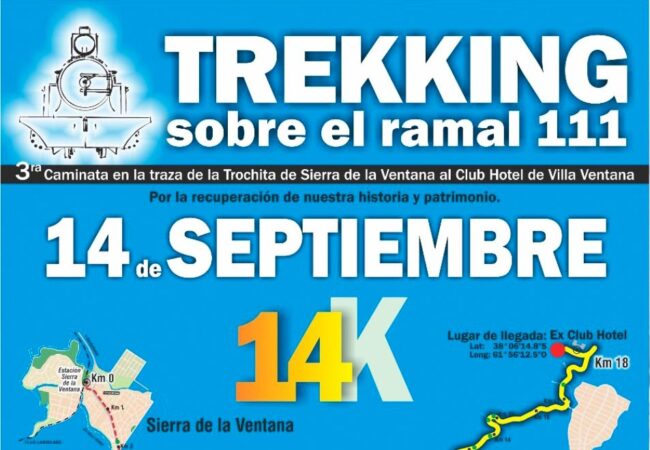 3ª Caminata sobre el Ramal 111: un viaje a pie por la historia de la Trochita