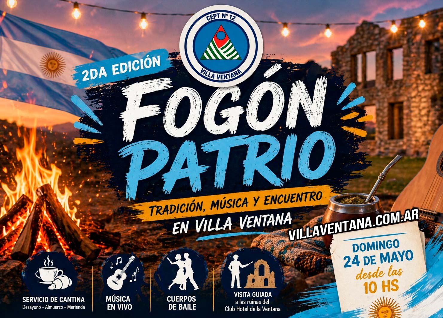 Segundo Fogón Patrio en Villa Ventana
