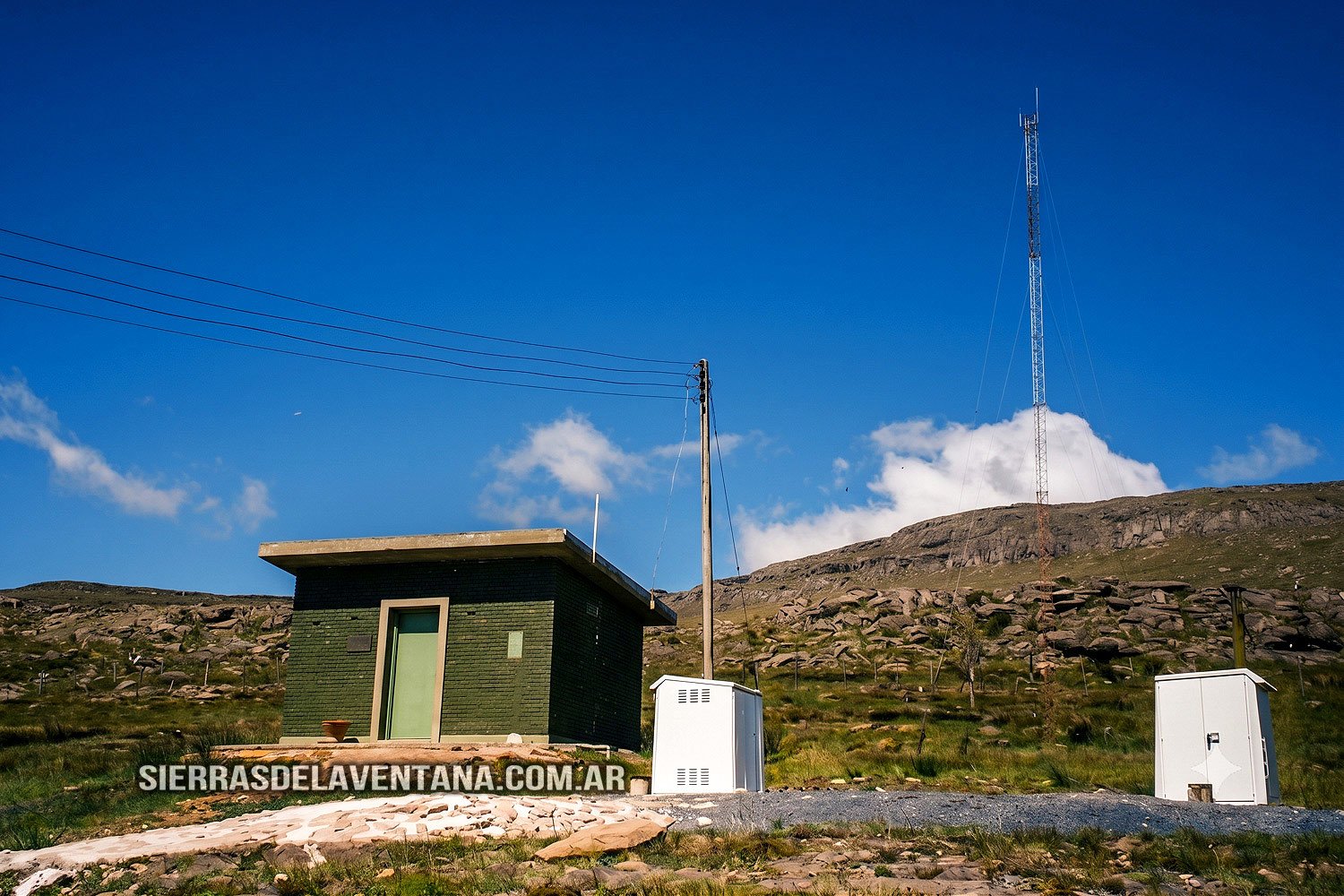 Estación Sismológica de Sierra de la Ventana en el Parque Provincial Ernesto Tornquist