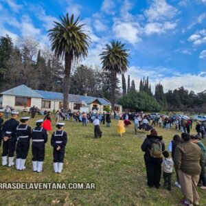 Villa Ventana honró a Manuel Belgrano en una emotiva celebración por el Día de la Bandera