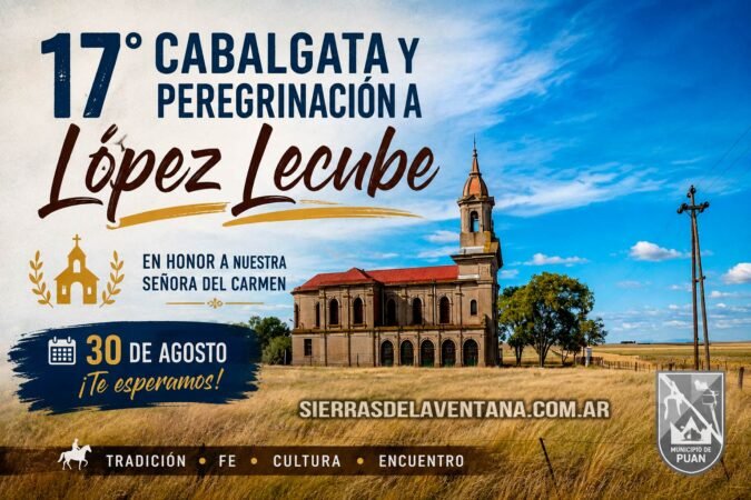 17° Cabalgata y Peregrinación a la Iglesia Nuestra Señora del Carmen de López Lecube