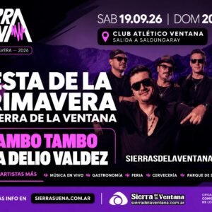 Fiesta de la Primavera 2026 en Sierra de la Ventana - Sierra Suena.