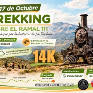 Trekking sobre el Ramal 111 al ex club hotel
